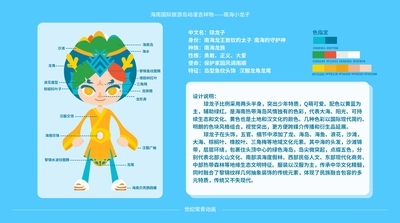 海南国际旅游岛吉祥物—南海小龙子